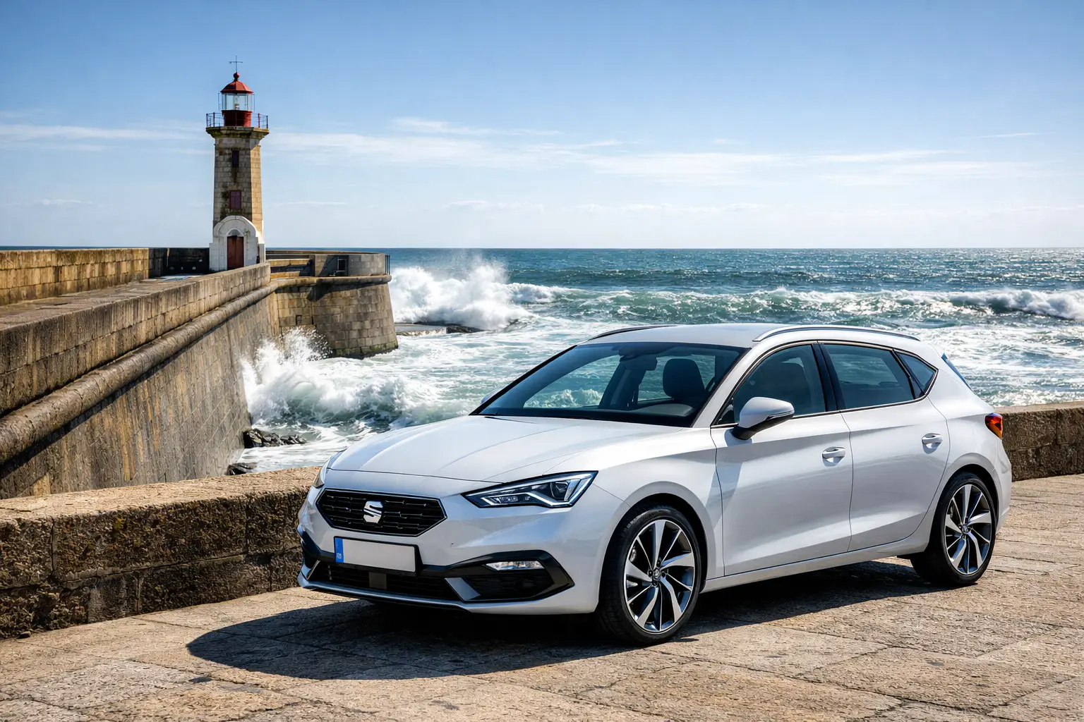 Carro compacto para explorar a costa da Madeira
